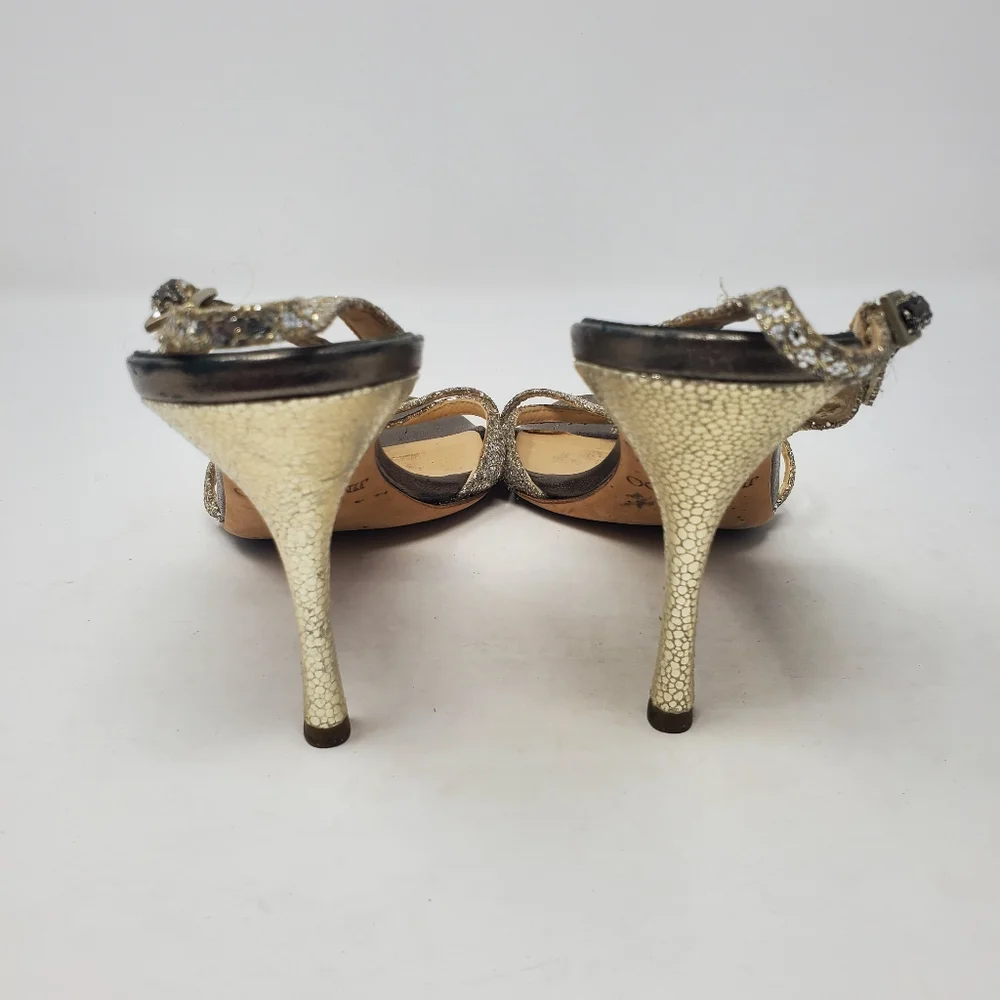 Jimmy Choo Champagne Pumps
